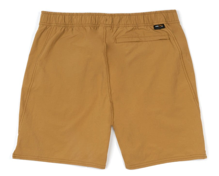 Florence Marine X All Purpose Cordura Short in vintage khaki from rear