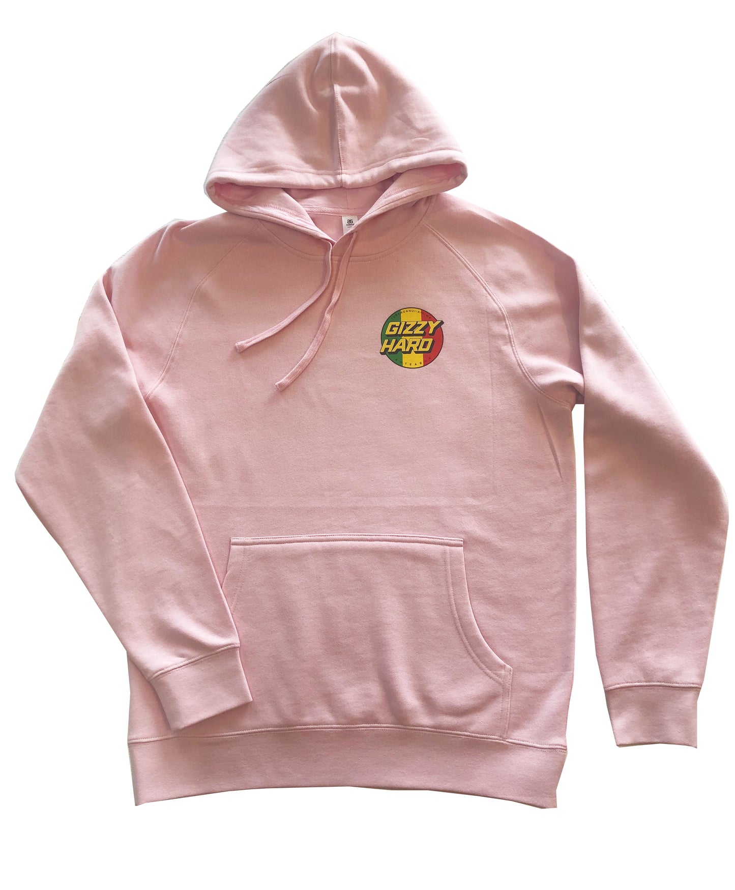 Gizzy Hard Kids Tribute Hoodie In Pink Front