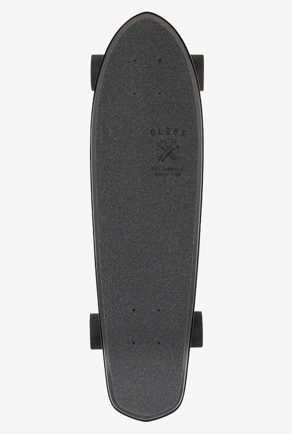 Globe Blazer 26" Cruiser Skateboard in colour black T F out