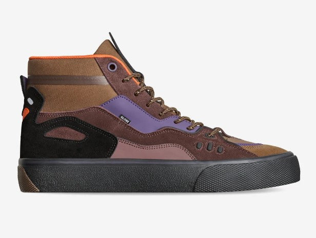 Globe Dimension Hi Top Shoes Maalouf color-way side veiw