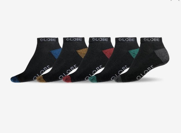 Globe Ingles Ankle Socks - 5 Pack