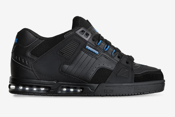 Globe Sabre Skate Shoes in onyx/blue colourway
