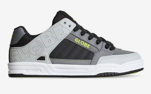 Globe Tilt Shoes in greyscale colourway