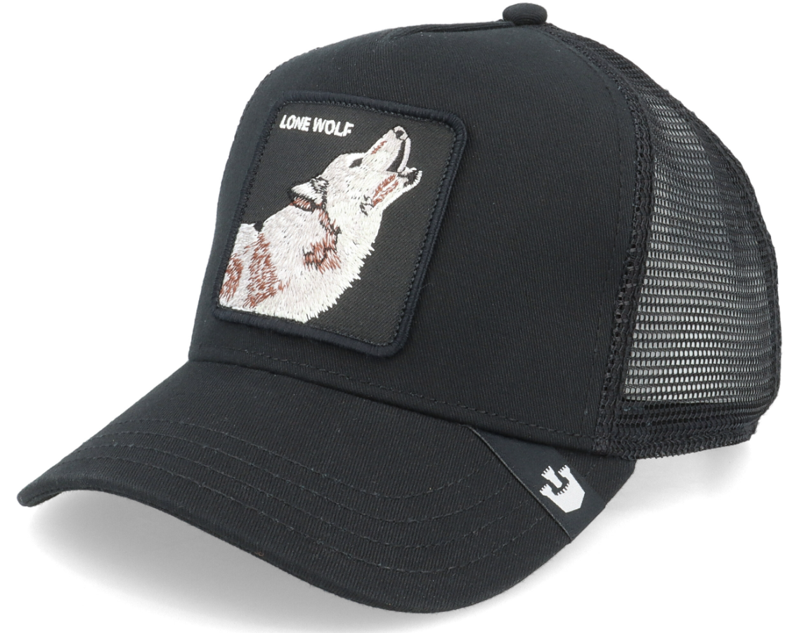 Goorin Bros Lone Wolf Trucker Cap - Void