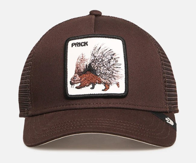 Goorin Bros Prick Trucker Cap in ground brown colourway