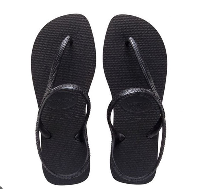 Havaianas 2025 black sandals