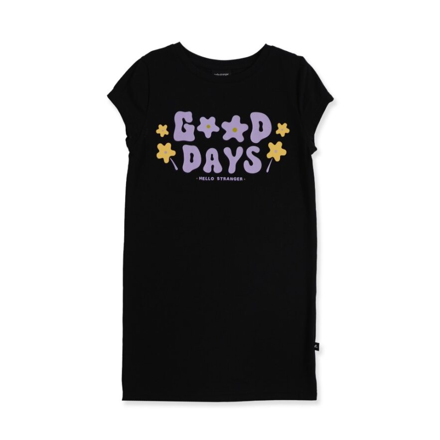 Hello Stranger Good Days Dress in black