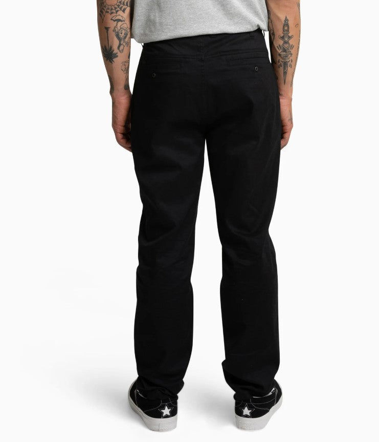 Hurley Dri Worker Pants in black colourway from back