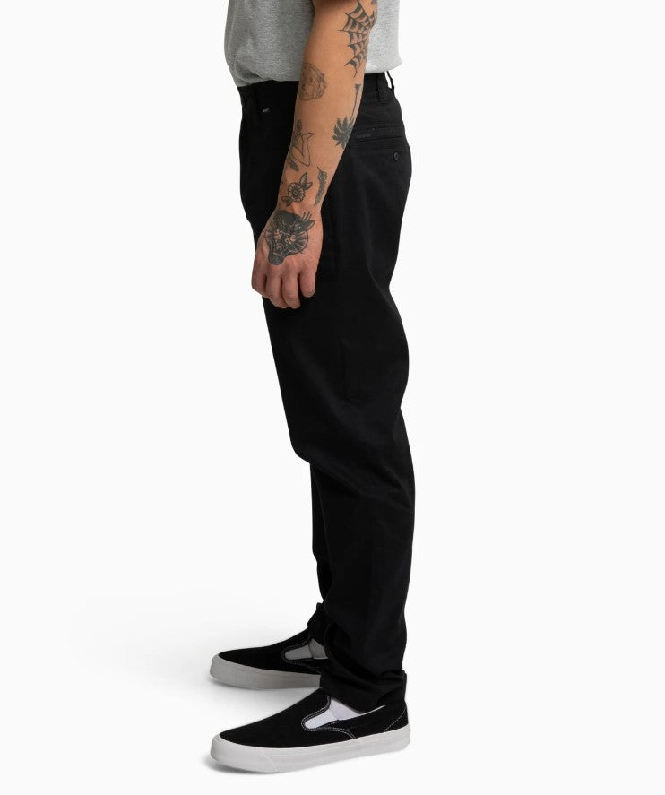 Hurley Dri Worker Pants in black colourway from side