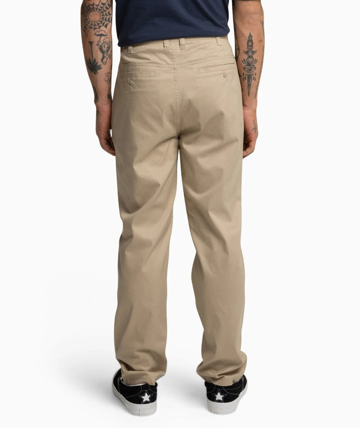 Hurley Dri Worker Pants in trench coat colourway from from back