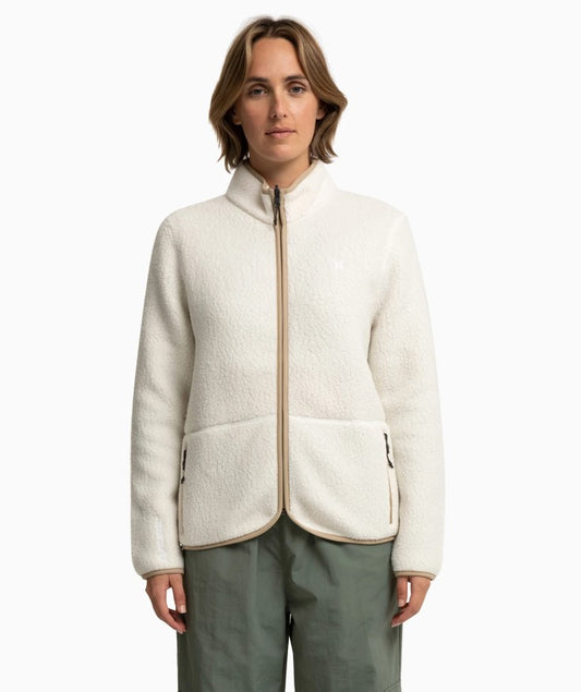 Hurley Womens Explore Thermal Polartec Jacket in birch colourway