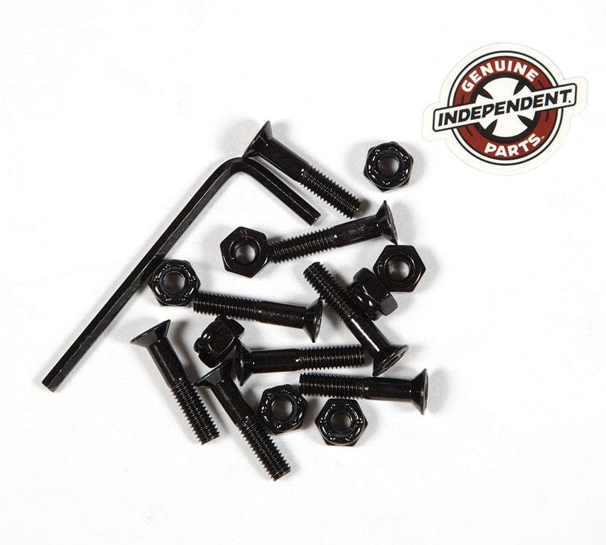 Independent 1" Skateboard Hardware Set - Allen Key in black showing full kit