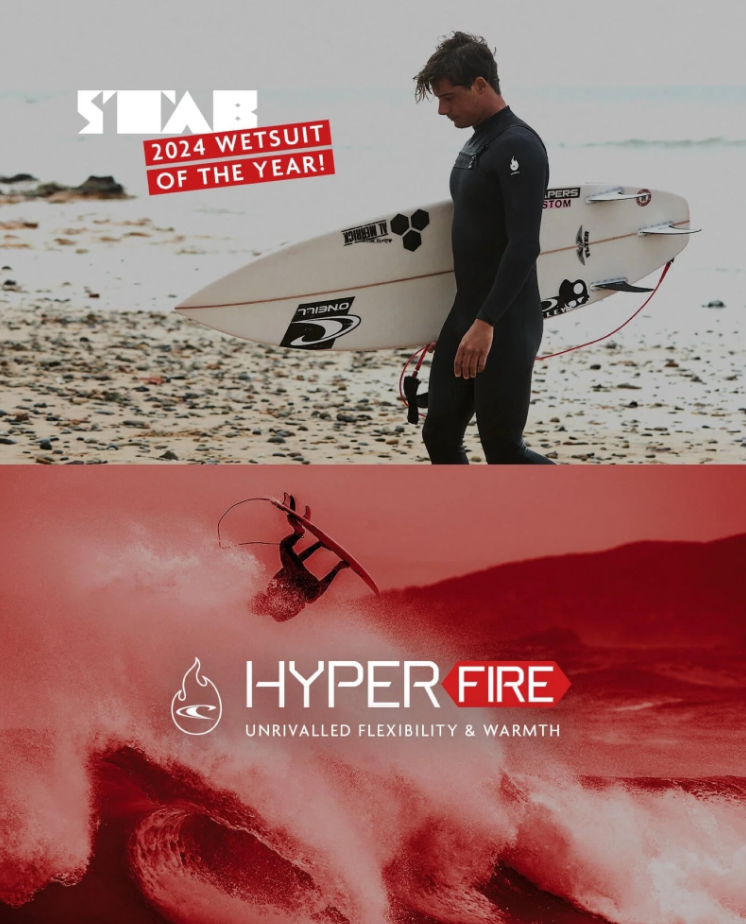 o'neill hyperfreak fire promo banner