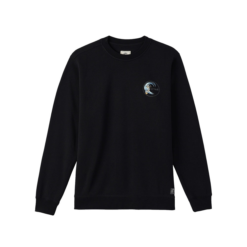 O'Neill OG Essential Mens Crew in black from front