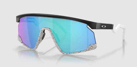 Oakley BXTR Matte Black frames with Prizm Sapphire Sunglasses