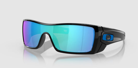 Oakley Batwolf Polished Black frames with Prizm Sapphire lens Sunglasses