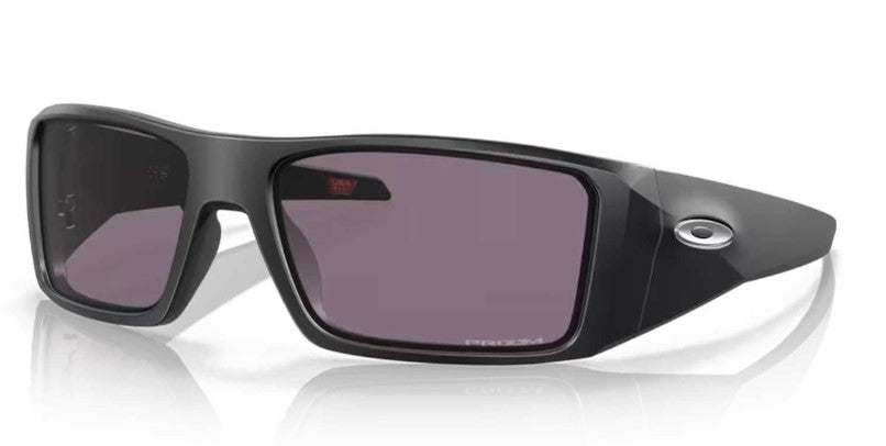 Oakley heliostat matte black prizm grey sunglasses