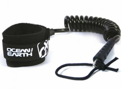 Ocean and Earth Coiled Bodyboard Leash