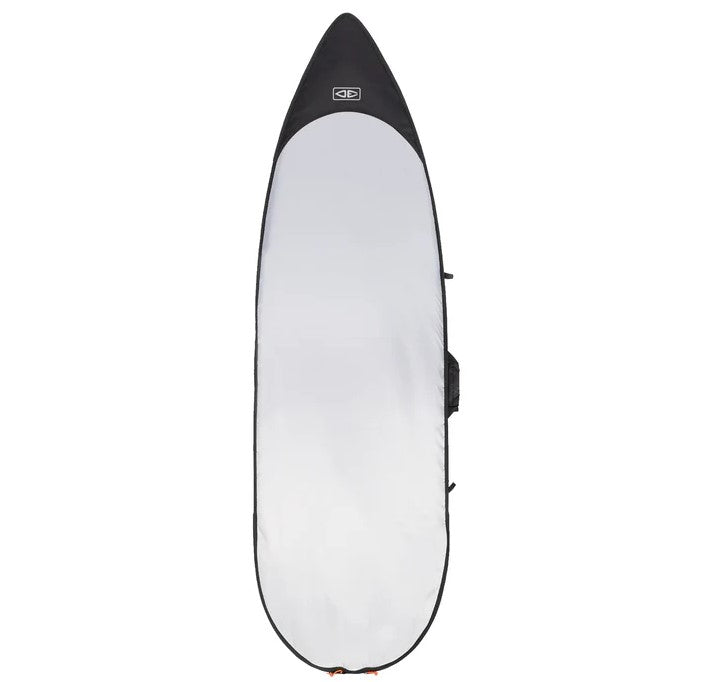 Ocean and Earth 6'0 Cor-X Shortboard Day Cover in black with white base