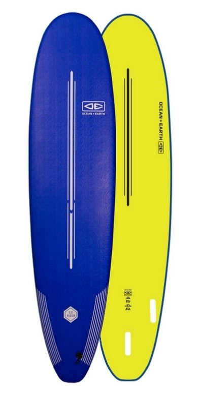 OCEAN AND EARTH 7' EZI SOFTBOARD blue and yellow 