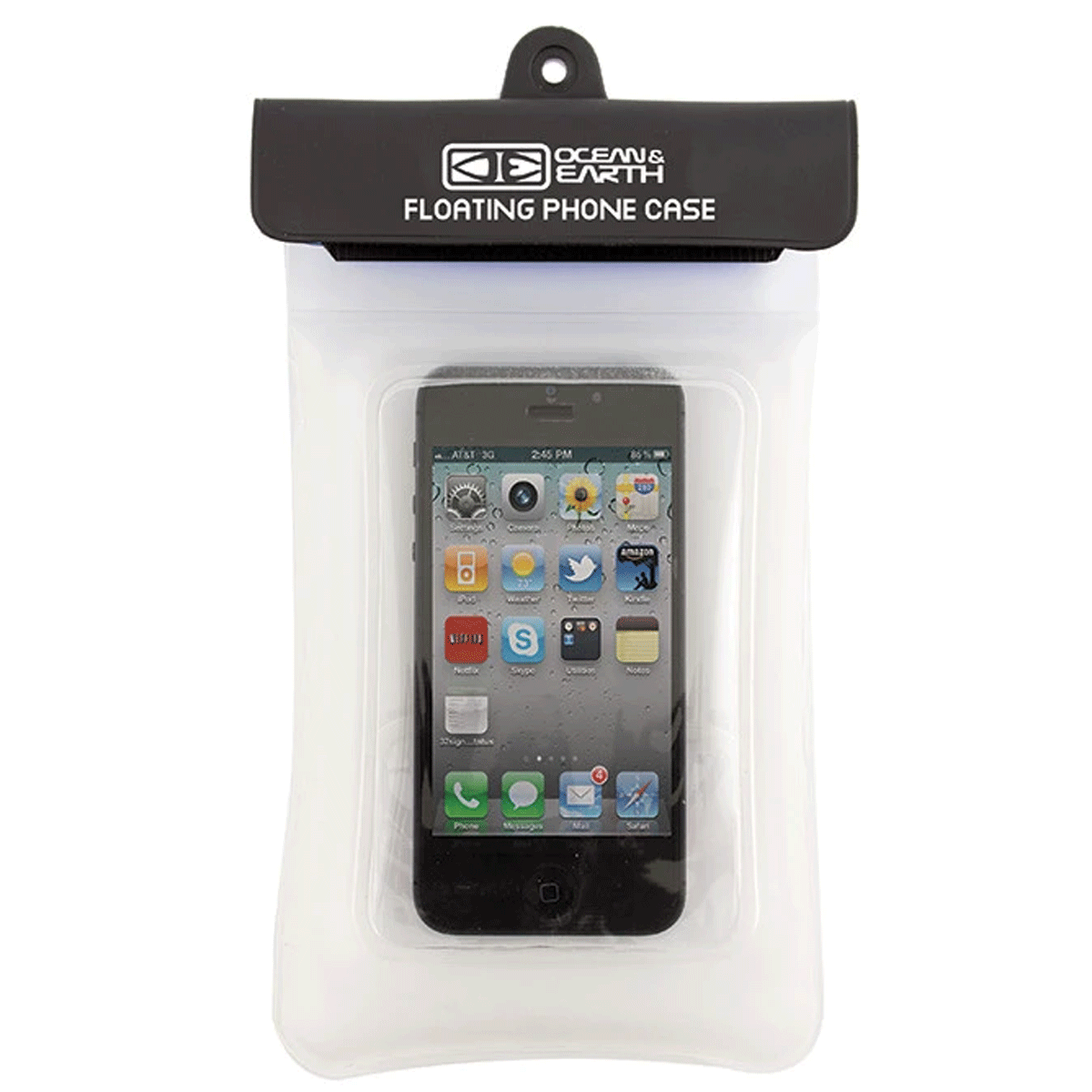 Ocean and Earth Floating Phone Case clear