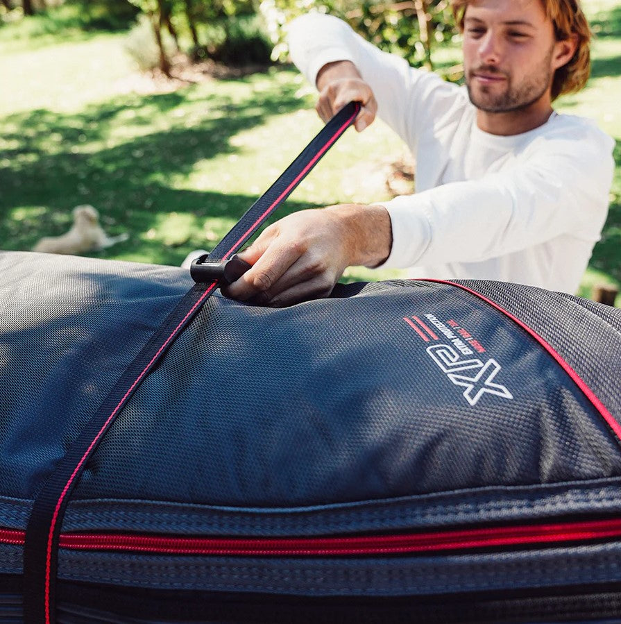 Ocean and Earth 3.6m Tie Downs with surfboards on car