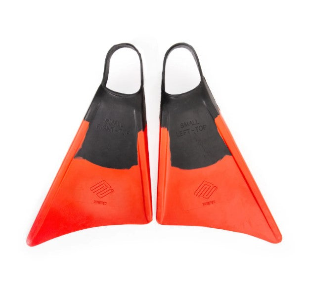 OCEAN & EARTH ZERO swim and bodyboard FINS black red