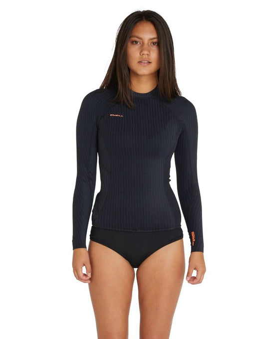 O'neill Women's Hyperfreak 1.5mm Longsleeve Wetsuit Jacket