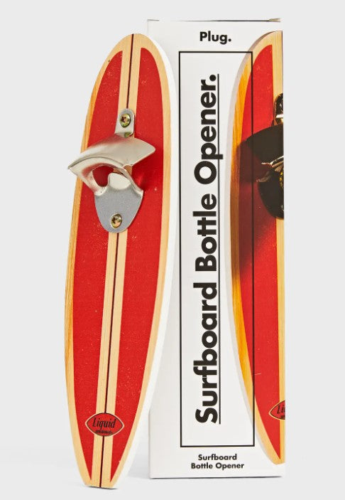 Plug Surfboard Bottle open