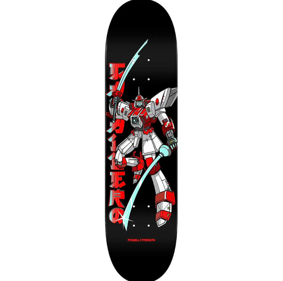 Powell Peralta 8.5" Cab Dundam Skateboard Deck back on a white background