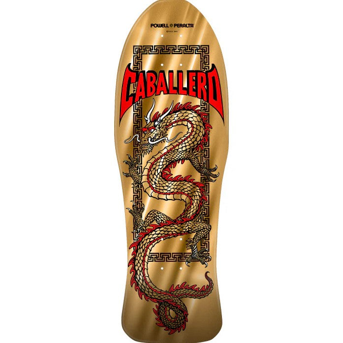 Powell Peralta Caballero Chinese Dragon 22 10" Skateboard Deck