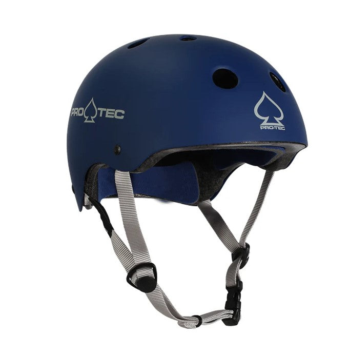 Pro-Tec Classic Cert Skate Helmet in matte blue