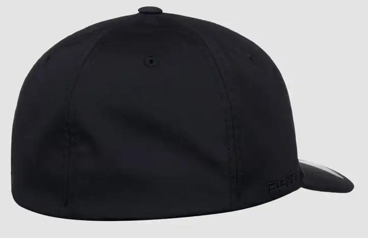 Quiksilver Amped Up Flexfit Cap in black from rear