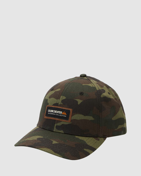 Quiksilver Bar Manager Men's Headwear in woodland camo colourway
