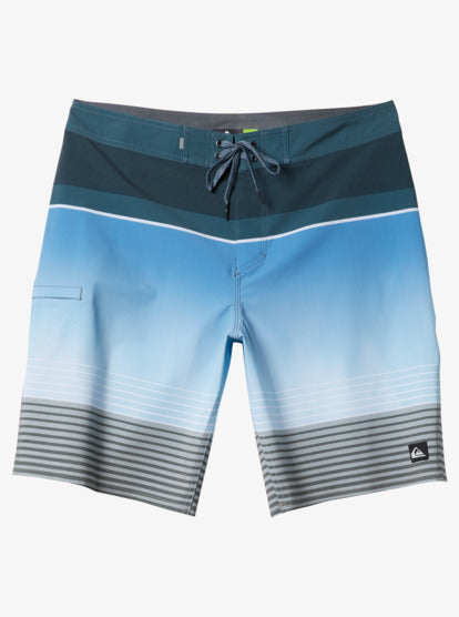 Quiksilver Everyday Slab Boys 12" Boardshorts in midnight navy striped colourway