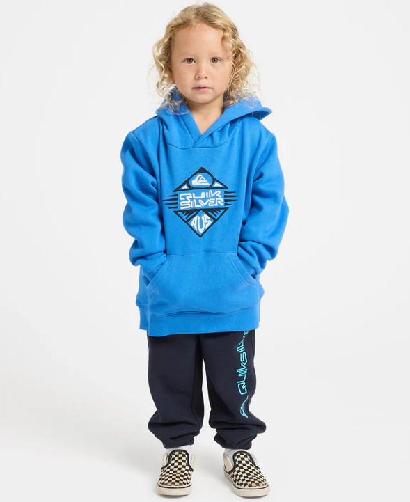 Quiksilver Heritage Diamond Boys Hoodie in nebulas blue