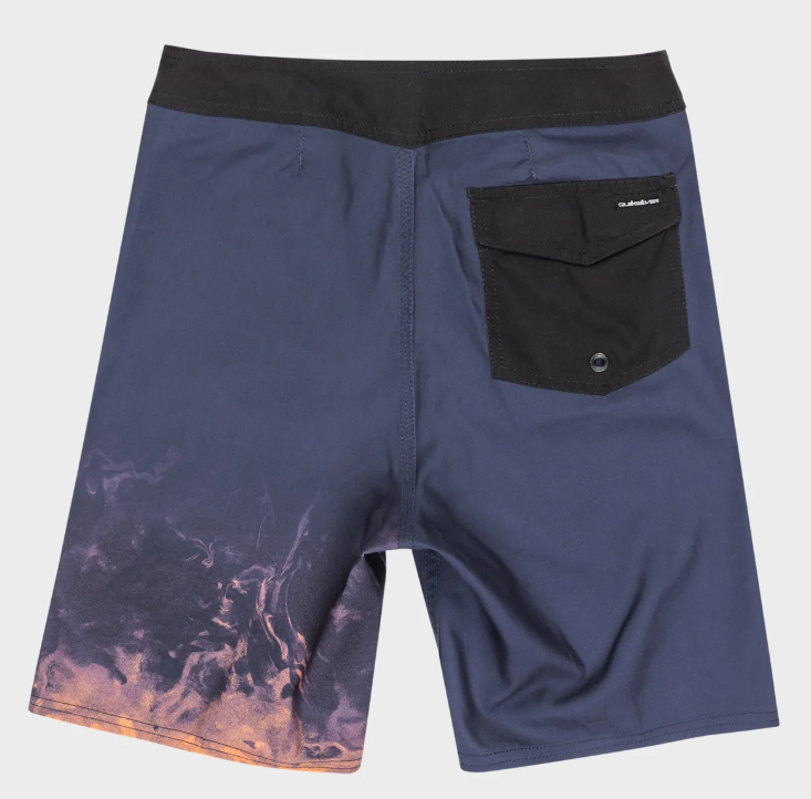 Quiksilver Everyday Next Gen 17" Youth Boardshorts in india ink from rear