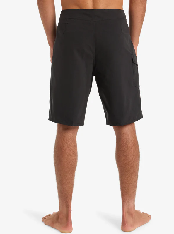 Quiksilver Everyday Solid 20" Boardshorts in black from rear