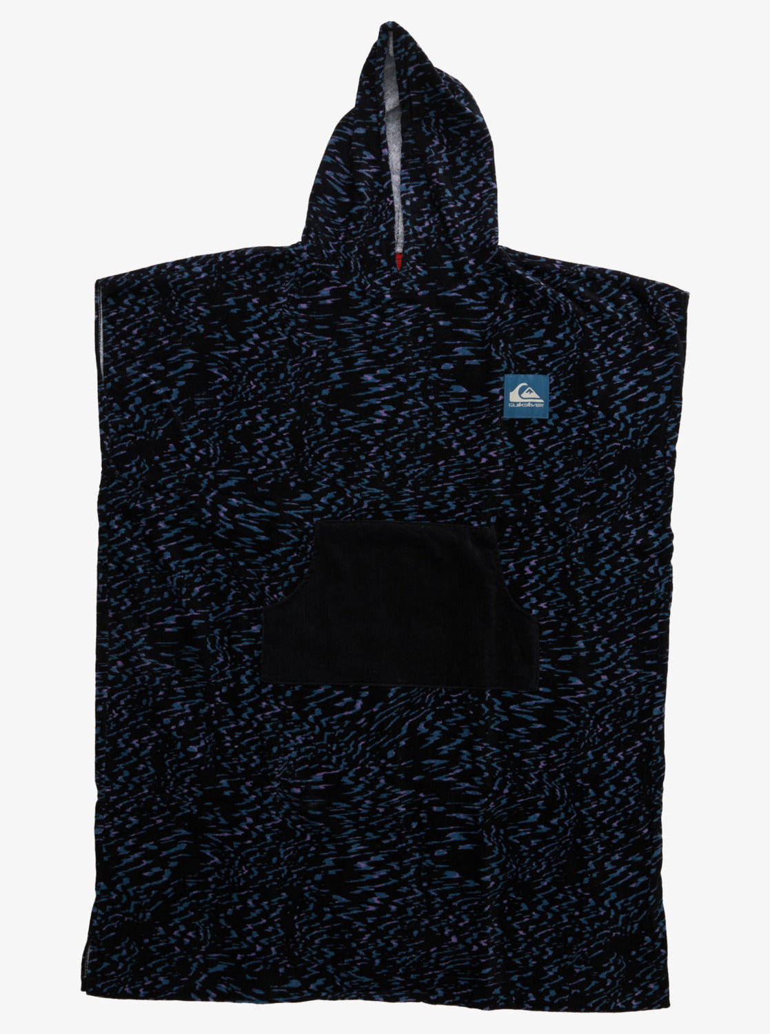 Quiksilver Hoody Towel in future hippy midnight navy colourway