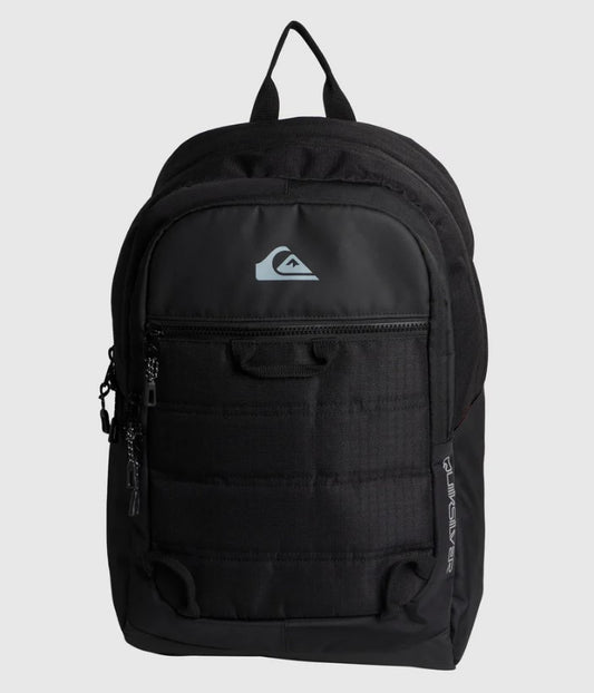 Quiksilver Ignition Backpack in black from the front view
