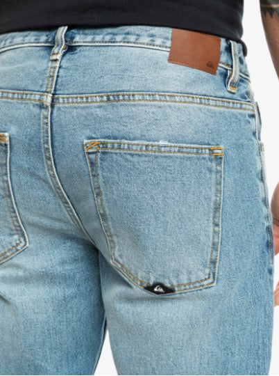 Quiksilver Modern Wave Salt Water Men's Pants denim jeans showing back pocket