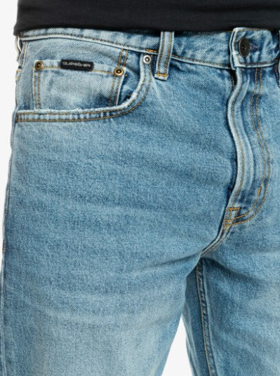 Quiksilver Modern Wave Salt Water Men's Pants denim jeans close up from front