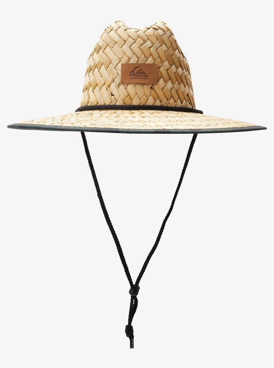 Quiksilver Outsider Straw Hat natural colour with thyme under