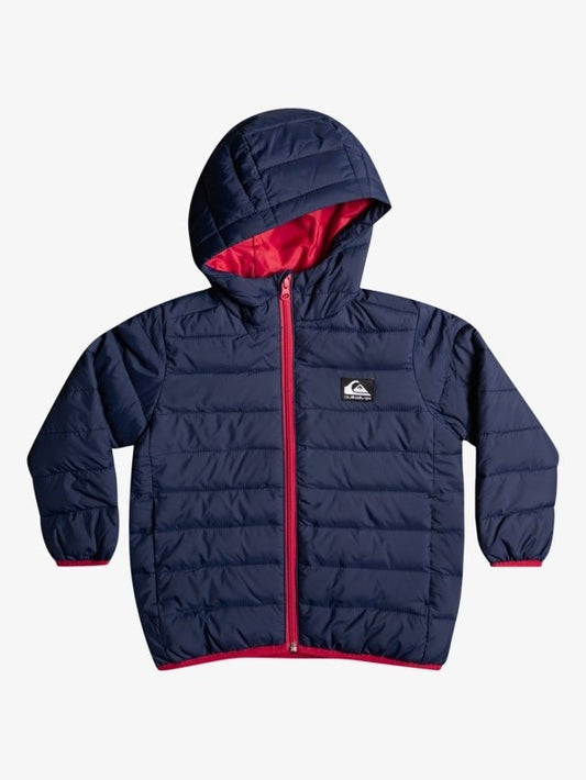 Win22 QUIKSILVER BOYS SCALY HOODED PUFFER JACKET
