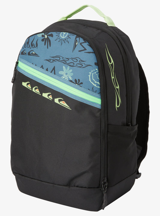 Quiksilver Schoolie 2.0 Backpack in aegean blue from front