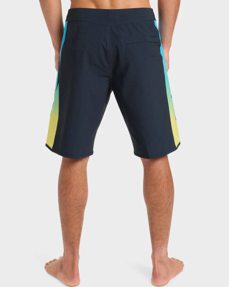 Quiksilver Surfsilk Holmes 20" Boardshorts in black holmes colourway from rear
