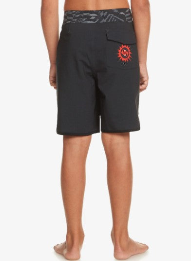 Quiksilver Surfsilk Radical Scallop 16 Boys Boardshorts Sum23