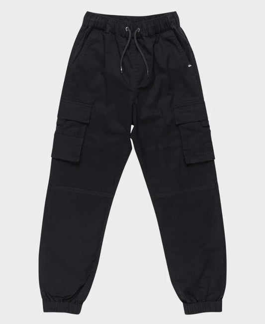 Quiksilver We Get By Surf Boys Cargo Pants in black