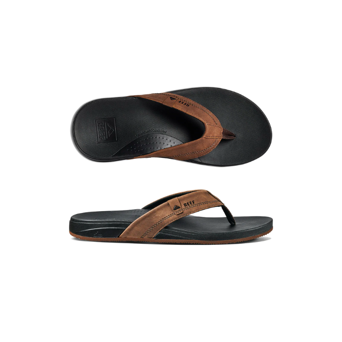 Reef Cushion Spring Jandals dark brown