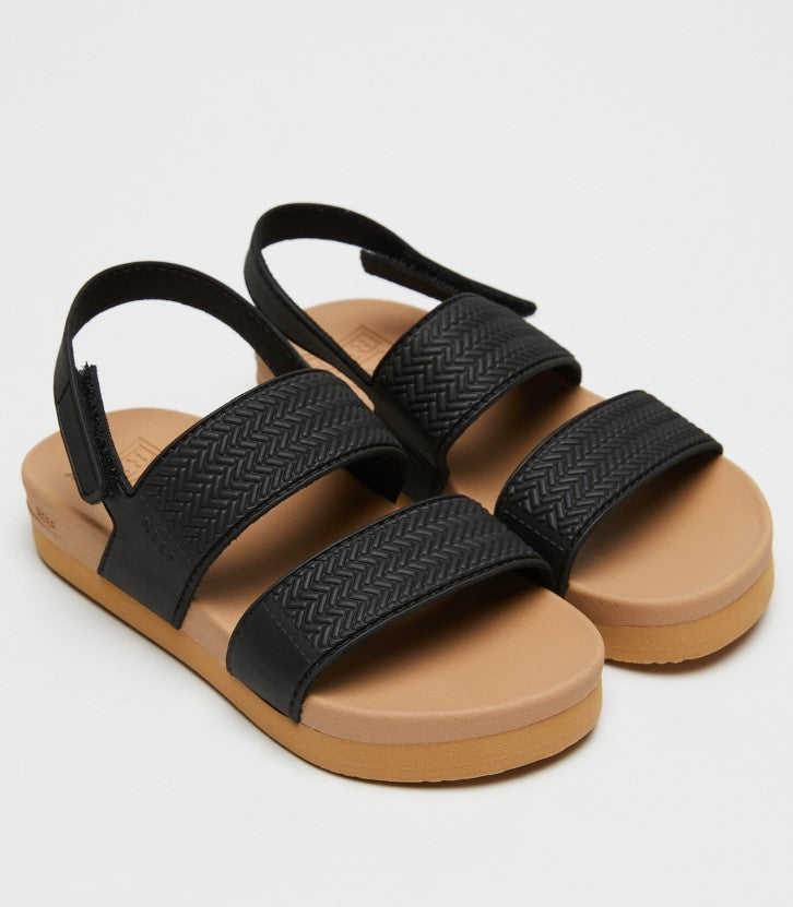 Reef Kids Water Vista Sandals black and tan